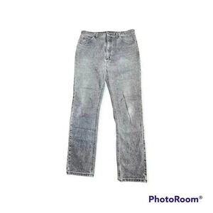 Vintage 90s Lee riders black ice acid wash jeans. 38x34. Union made USA